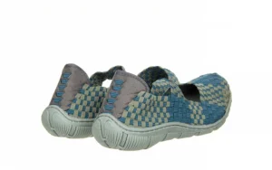 Półbuty Cape Town Bluegrass 032935, Niebieski, Materiał | Rock Fashion