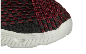 Półbuty Django Coq 032030, Bordowy, Materiał | Rock Fashion