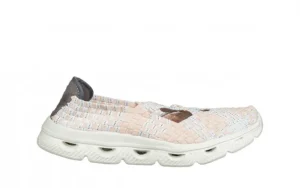 Półbuty Djerba Light Nude 032032, Różowy, Materiał | Rock Fashion