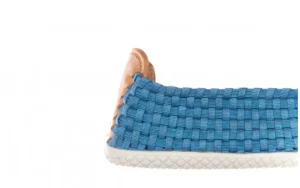 Półbuty Free Spirit Navy T Smoke Leather Counter, Niebieski, Materiał | Rock New