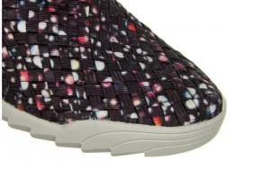 Półbuty Inoko Black Orbit 032900, Czarny, Materiał | Rock Sale