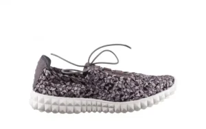 Półbuty Noam Black Grey Printing Smoke, Szary, Materiał | Rock Hot