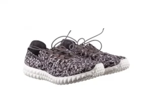 Półbuty Noam Black Grey Printing Smoke, Szary, Materiał | Rock Hot