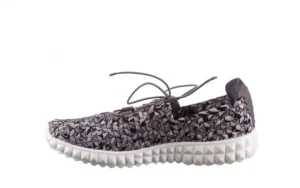 Półbuty Noam Black Grey Printing Smoke, Szary, Materiał | Rock Hot