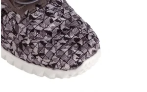 Półbuty Noam Black Grey Printing Smoke, Szary, Materiał | Rock Hot