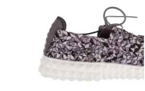 Półbuty Noam Black Grey Printing Smoke, Szary, Materiał | Rock Hot