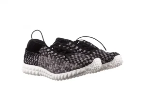 Półbuty Noam Violet Beige Smoke Met Blk, Czarny/ Szary, Materiał | Rock Fashion