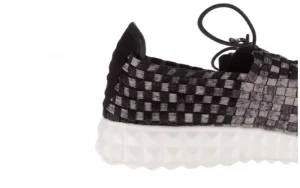 Półbuty Noam Violet Beige Smoke Met Blk, Czarny/ Szary, Materiał | Rock Fashion