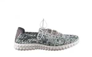 Półbuty Noam White Green Points Smoke, Zielony/ Biały, Materiał | Rock Discount