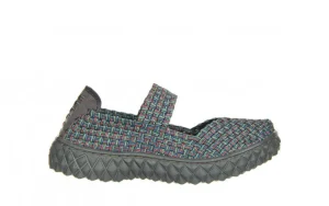 Półbuty Over Blue Zone 032908, Wielokolorowy, Materiał | Rock Best