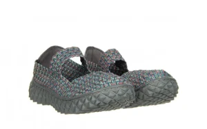 Półbuty Over Blue Zone 032908, Wielokolorowy, Materiał | Rock Best