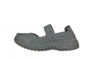 Półbuty Over Blue Zone 032908, Wielokolorowy, Materiał | Rock Best