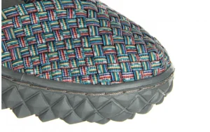 Półbuty Over Blue Zone 032908, Wielokolorowy, Materiał | Rock Best