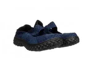 Półbuty Over Deep Blue 032036, Granatowy, Materiał | Rock Discount