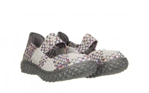 Półbuty Over Grey Klimit 032914, Wielokolorowy, Materiał | Rock Discount