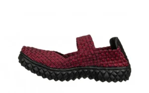 Półbuty Over Portwine 032039, Czerwony, Materiał | Rock Hot