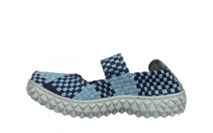 Półbuty Over Seashore Navy 032042, Niebieski, Materiał | Rock Outlet