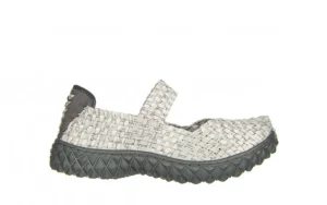 Półbuty Over Silver Bird 032918, Biały, Materiał | Rock Discount