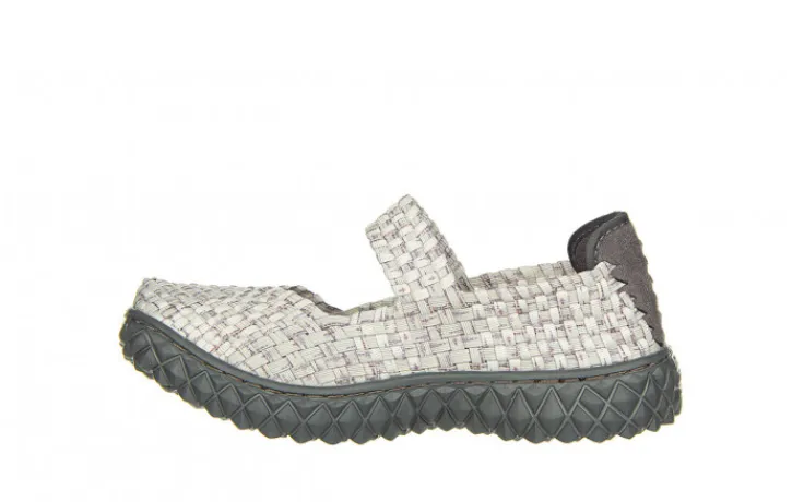 pbuty_rock_over_silver_bi_2.webp Półbuty Over Silver Bird 032918, Biały, Materiał | Rock Discount
