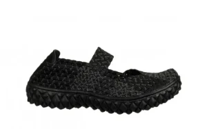 Półbuty Over Spider Black 032015, Czarny, Materiał | Rock Outlet