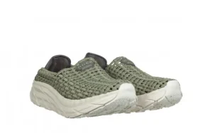 Półbuty Roraima Khaki Flat 032016, Zielony, Materiał | Rock Fashion