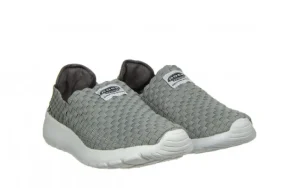 Półbuty Sweetheart Grey 032992, Szary, Materiał | Rock New