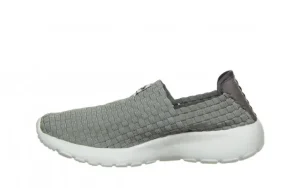 Półbuty Sweetheart Grey 032992, Szary, Materiał | Rock New