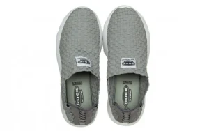 Półbuty Sweetheart Grey 032992, Szary, Materiał | Rock New