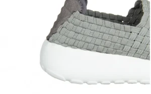 Półbuty Sweetheart Grey 032992, Szary, Materiał | Rock New