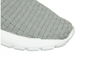 Półbuty Sweetheart Grey 032992, Szary, Materiał | Rock New