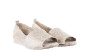 Półbuty FANTASTIC Gold, Złoty, Skóra naturalna | The Flexx Discount