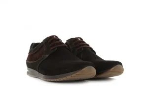 Półbuty -Ni 159 Czarny/Brązowy Floter, 051096 Skóra naturalna | Tresor Fashion