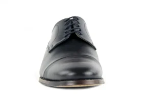 Półbuty Valuni 8677 Blue/Tan, Granat, Skóra naturalna | Bayla New