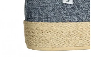 Półbuty Ada Linen Marino 003290, Granatowy, Materiał | Walk In Pitas Online