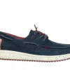 Półbuty Byron Marino 003302, Granatowy, Materiał | Walk In Pitas Clearance