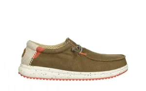 Półbuty Nias Camel 003312, Zielony, Materiał | Walk In Pitas Best