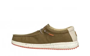 Półbuty Nias Camel 003312, Zielony, Materiał | Walk In Pitas Best