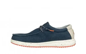 Półbuty Nias Marino 003313, Granatowy, Materiał | Walk In Pitas Outlet
