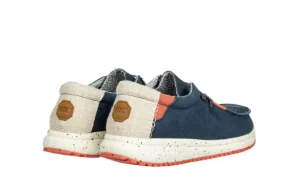 Półbuty Nias Marino 003313, Granatowy, Materiał | Walk In Pitas Outlet