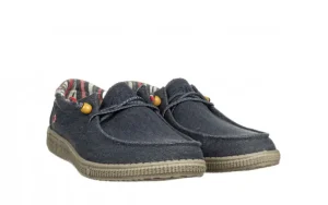 Półbuty Wp150 Rustic Marino 003316, Granatowy, Materiał | Walk In Pitas Hot