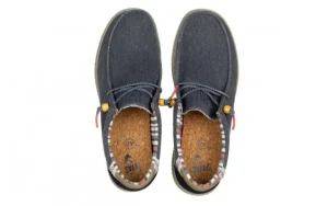 Półbuty Wp150 Rustic Marino 003316, Granatowy, Materiał | Walk In Pitas Hot