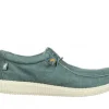 Półbuty Wp150 Wallabi Washed Aqua 003320, Niebieski, Materiał | Walk In Pitas Clearance