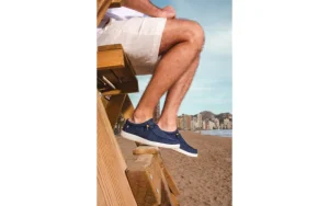 Półbuty Wp150 Wallabi Knitted Periscope 003318, Granatowy, Materiał | Walk In Pitas Sale