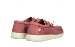 Półbuty Wp150 Wallabi Washed Fresa 003321, Różowy, Materiał | Walk In Pitas Online