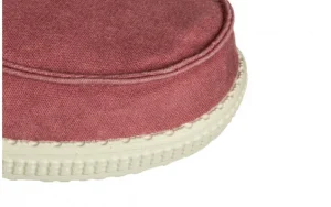 Półbuty Wp150 Wallabi Washed Fresa 003321, Różowy, Materiał | Walk In Pitas Online