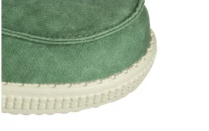 Półbuty Wp150 Wallabi Washed Verde Menta 003322, Zielony, Materiał | Walk In Pitas New