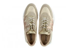 Półbuty A-2464 Beig 138010, Beżowy, Skóra naturalna | Wonders Sale