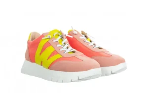 Półbuty A-2476 Rosa 138014, Różowy, Skóra naturalna | Wonders Discount