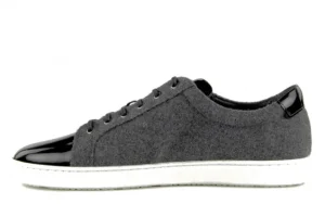 Pólbuty Valuni 8964 Grey Black, Szary/Czarny, Skóra naturalna | Bayla Clearance