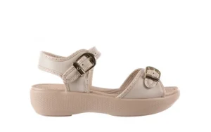 Sandały 355 788 Napa Ivory, Beż, Materiał | Azaleia Sale
